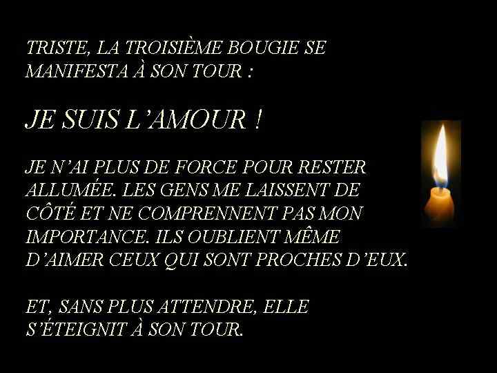 Les quatre bougies 06
