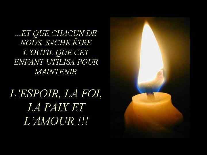 Les quatre bougies 11